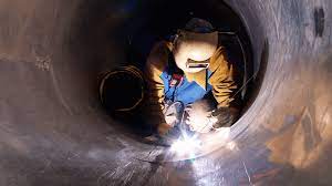 employee working in confined space