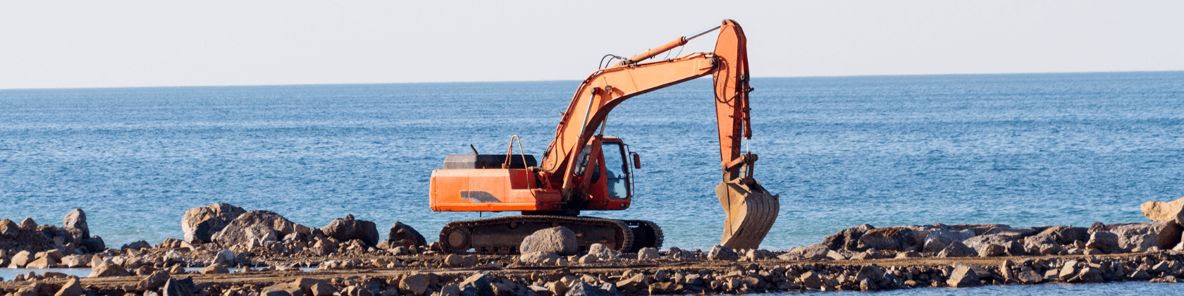 Mining Machine on Road